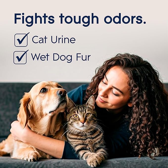 Glade Air Freshener Room Spray, Pet Fresh Scent, Odor Fighting to Deliver Long Lasting Freshness, 8 Oz, 6 Count