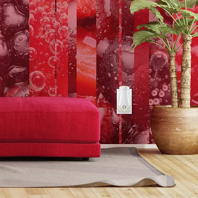 Glade PlugIns Refills Air Freshener, Scented and Essential Oils for Home and Bathroom, Bubbly Berry Splash, 3.35 Fl Oz, 5 Count