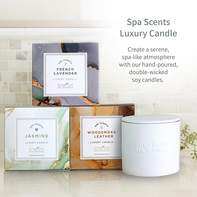 European Spa Source Energizing Lemongrass + Eucalyptus ShowerSpa Mist Spray for Aromatherapy, at Home Spa Experience, Sinus Congestion Relief, and Tension Relief, 4 fl oz.