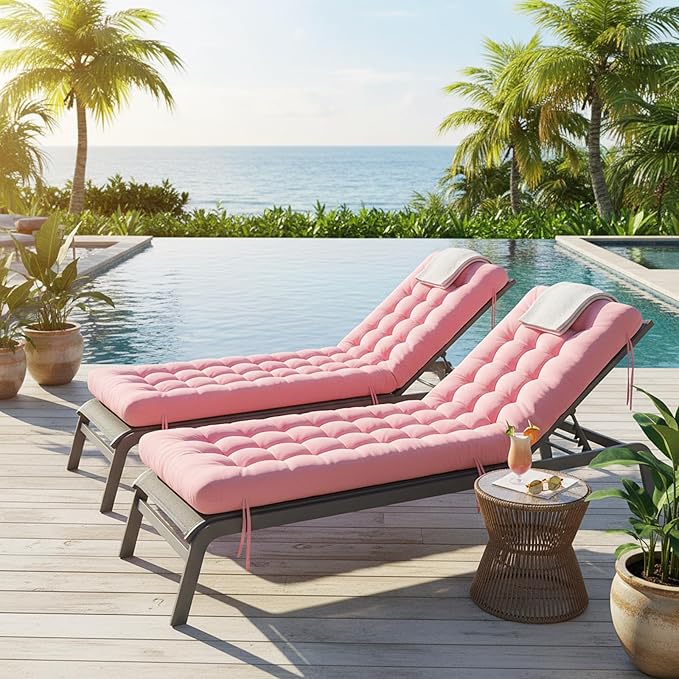Long Floor Cushion Large Floor Cushion with Brushed Cotton 74.8 x 27.5 x 3.15 in Jumbo Lounger Pillow for Outdoor Indoor Bay Window Meditation Yoga Reading Sleeping(Pink)