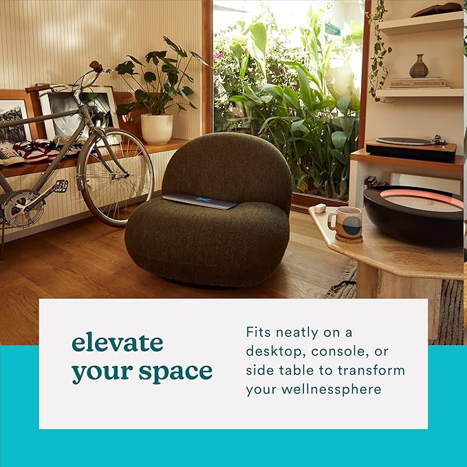 Homedics Drift Sandscape, Perpetual Motion Machine, Zen Garden, Meditation Accessories, Decorative Sandscape, Bluetooth, iOS, Android, by Homedics (16 Inch (Medium), Black)