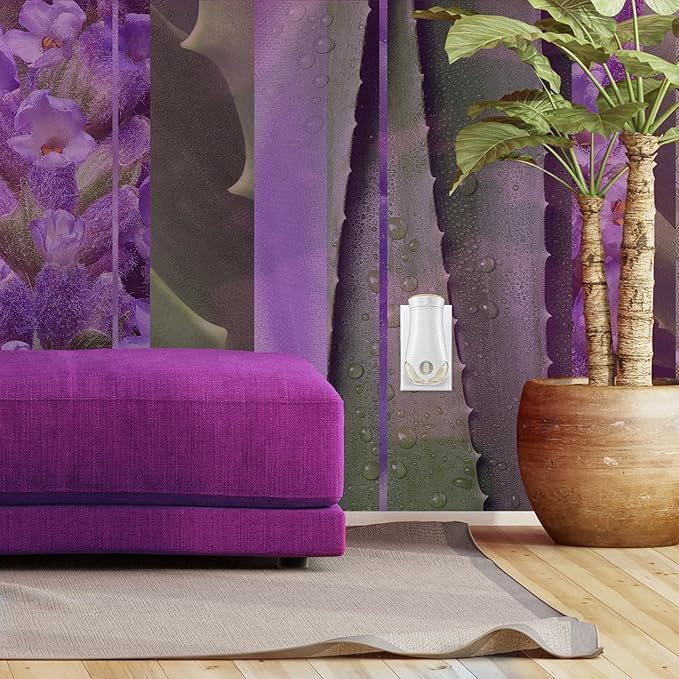 Glade PlugIns Refills Air Freshener, Scented and Essential Oils for Home and Bathroom, Tranquil Lavender & Aloe, 3.35 Fl Oz, 5 Count